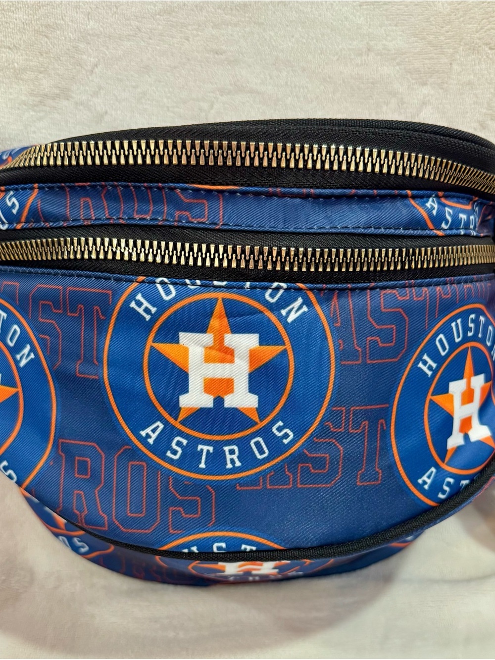 New Houston Astros Crossbody Bum Bag w/long strap size inclusive